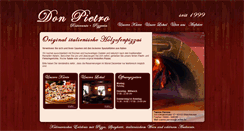 Desktop Screenshot of don-pietro.de